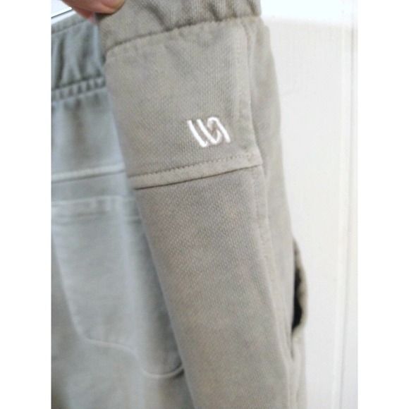VRST NWT ($70) Men's 2 XL Washed Twill Terry Simple Jogger Pockets "Earl Grey" - Picture 5 of 6